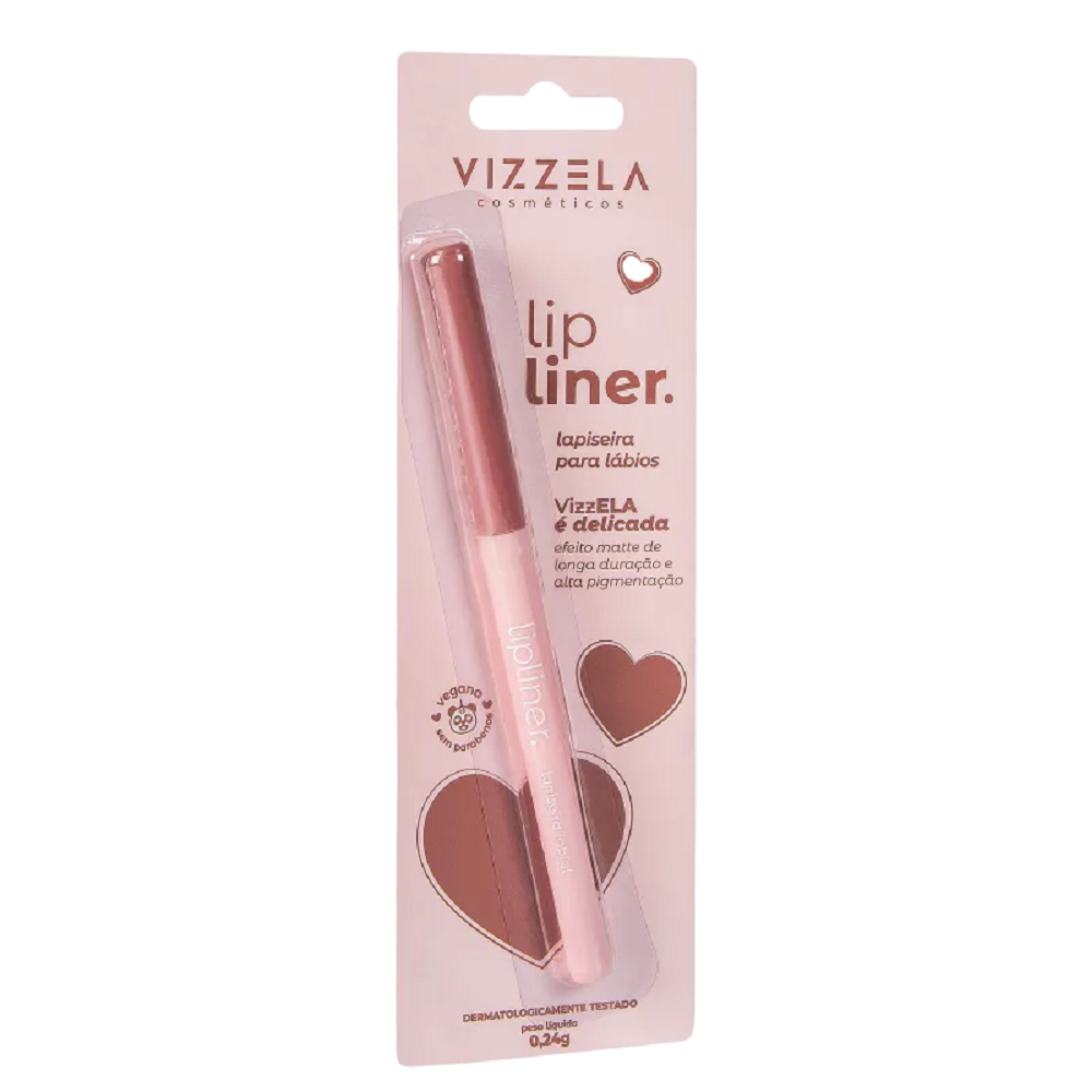 Lapiseira Labial Vizzela Lipliner Delicada 01 0,24g
