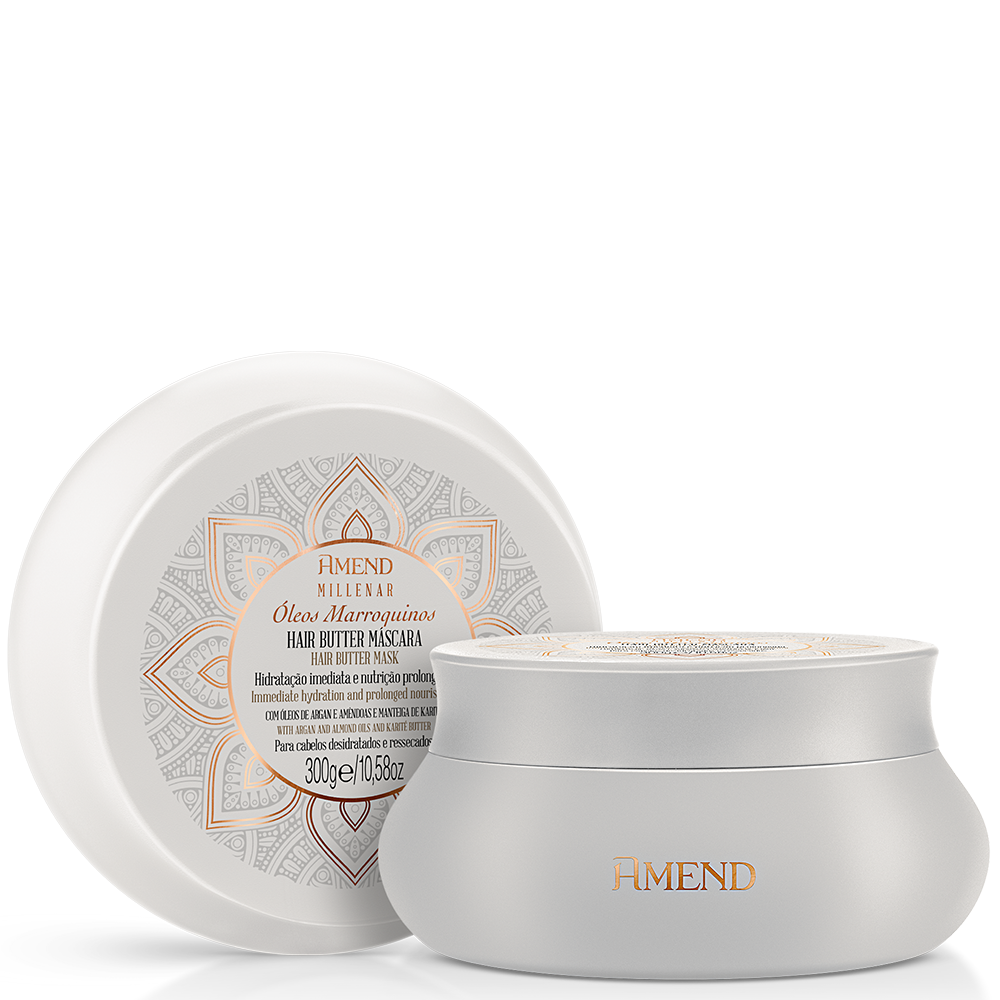 Hair Butter Máscara Amend Millenar Óleos Marroquinos 300g