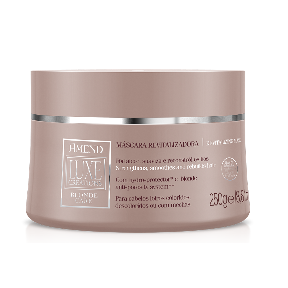 Máscara Capilar Amend Luxe Creations Blonde Care 250g