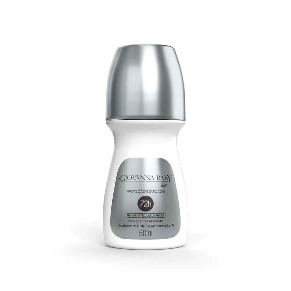 Desodorante Roll-On Giovanna Baby Silver 50ml