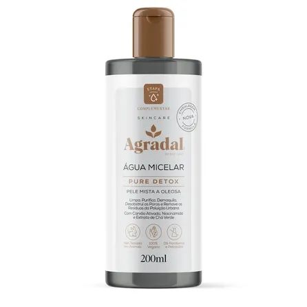 Água Micelar Agradal Pure Detox 200ml