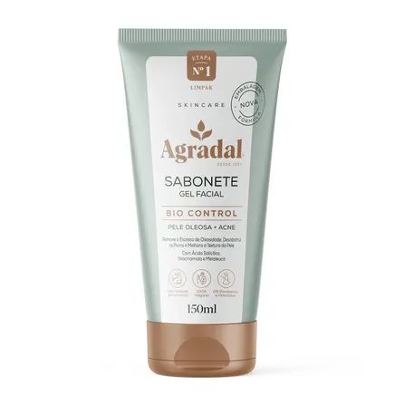 Sabonete Gel Facial Agradal Bio Control 150ml