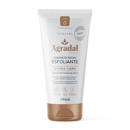 Sabonete Esfoliante Facial Agradal Hydra Care 150ml