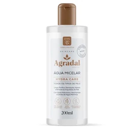 Água Micelar Agradal Hydra Care 200ml