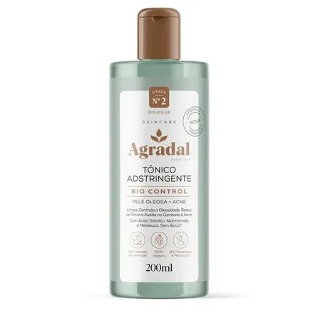 Tônico Adstringente Agradal Bio Control 200ml