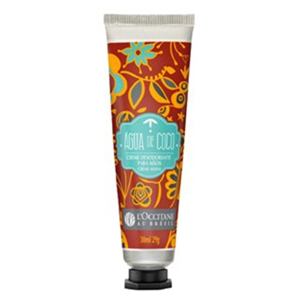 Creme Desodorante para Mãos L'Occitane Água de Coco 30ml