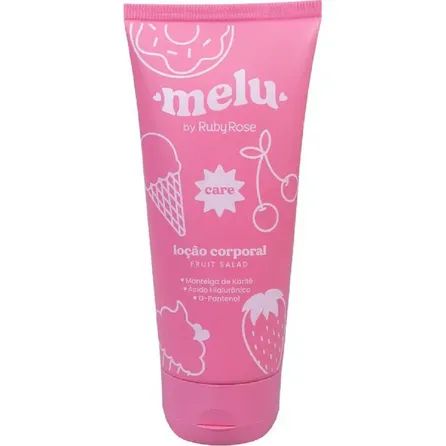 Loção Corporal Ruby Rose Berry Pie Melu Frutas Vermelhas 220ml