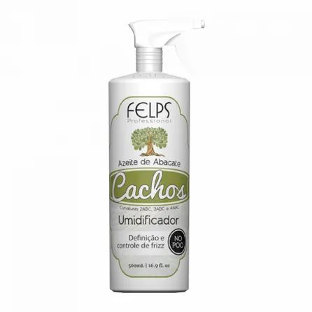Umidificador de Cachos Felps Cachos Azeite De Abacate 500ml