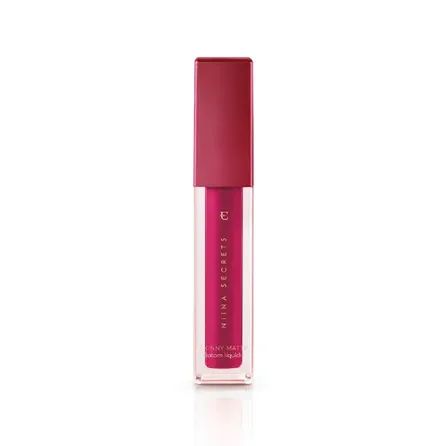Batom Líquido Eudora Niina Secrets Skinny Matte Pink Peônia 5ml