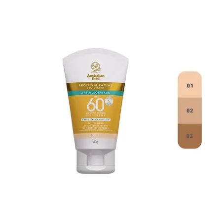 Protetor Solar Facial Australian Gold FPS60 40g