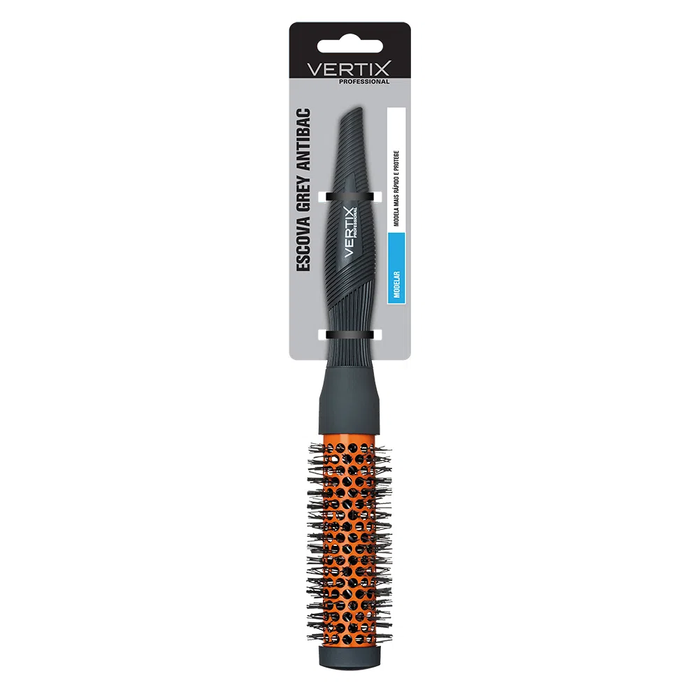 Escova de cabelo Vertix Grey Antibac Ceramic Pro 25