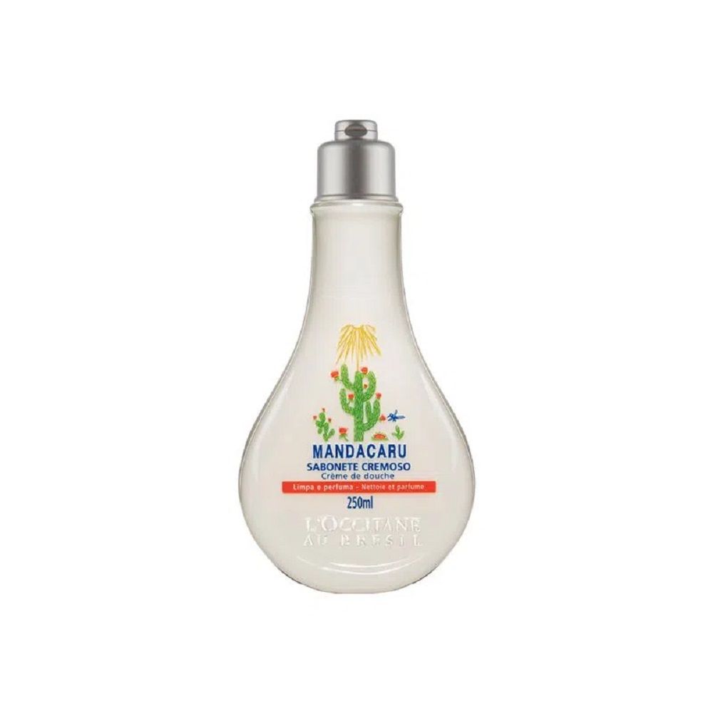 Sabonete Líquido Cremoso L’Occitane au Brésil Mandacaru 250ml