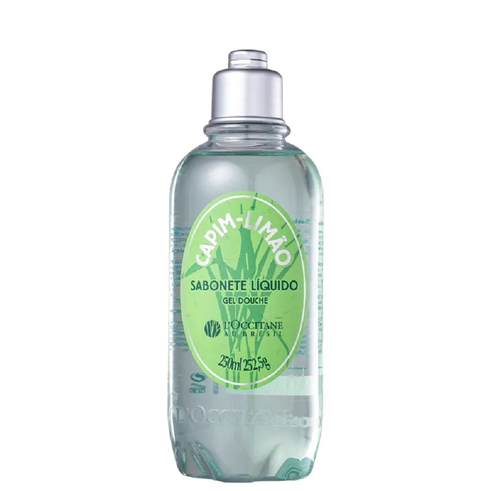 Sabonete Líquido L’Occitane au Brésil Capim-Limão 250ml