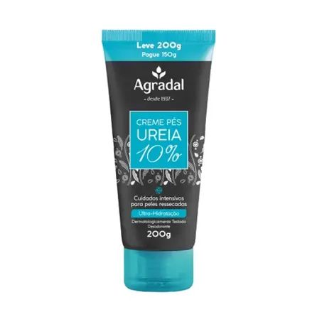Creme Para Pés Agradal Ureia 10% 200g