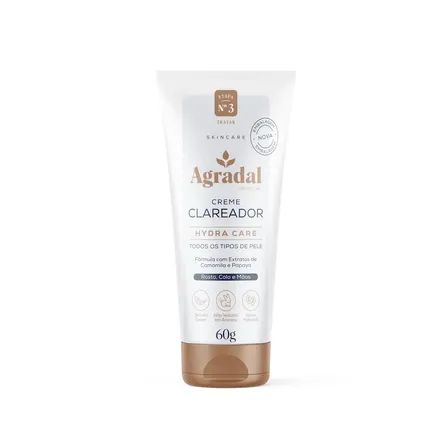 Creme Clareador Agradal Hydra Care 60g