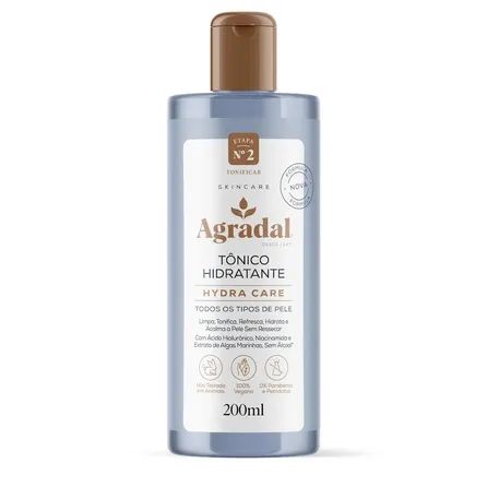Tônico Hidratante Facial Agradal Hydra Care 200ml