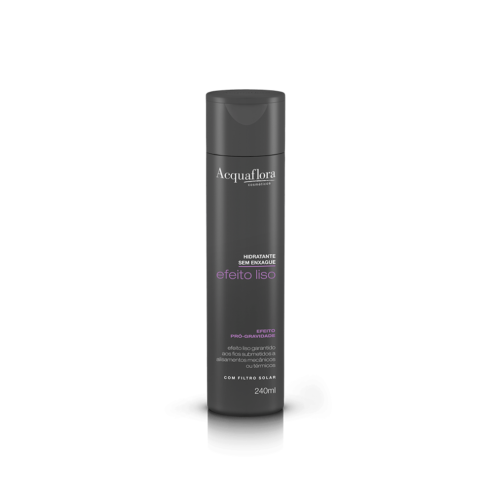 Hidratante Capilar Sem Enxágüe Acquaflora Efeito Liso 240ml