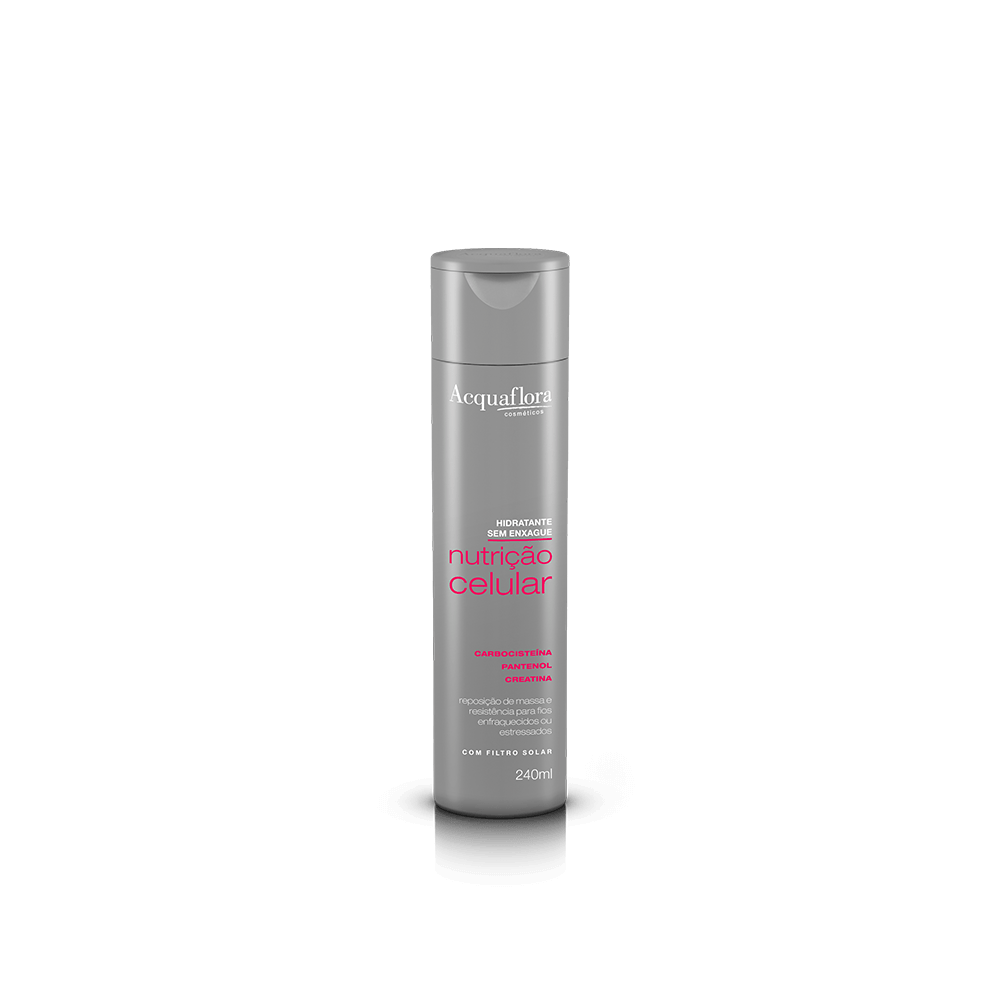 Hidratante Capilar Sem Enxágüe Acquaflora Nutrição Celular 240ml