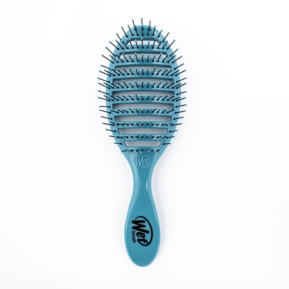 Escova de Cabelo Wetbrush Speed Dry Terrain Texture Azul