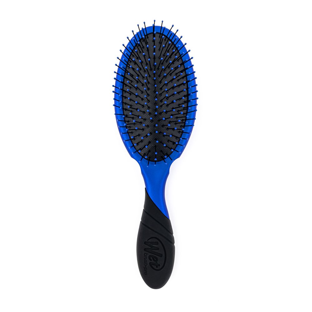 Escova de Cabelo Wetbrush Pro Detangler Azul Royal Cabo Emborrachado