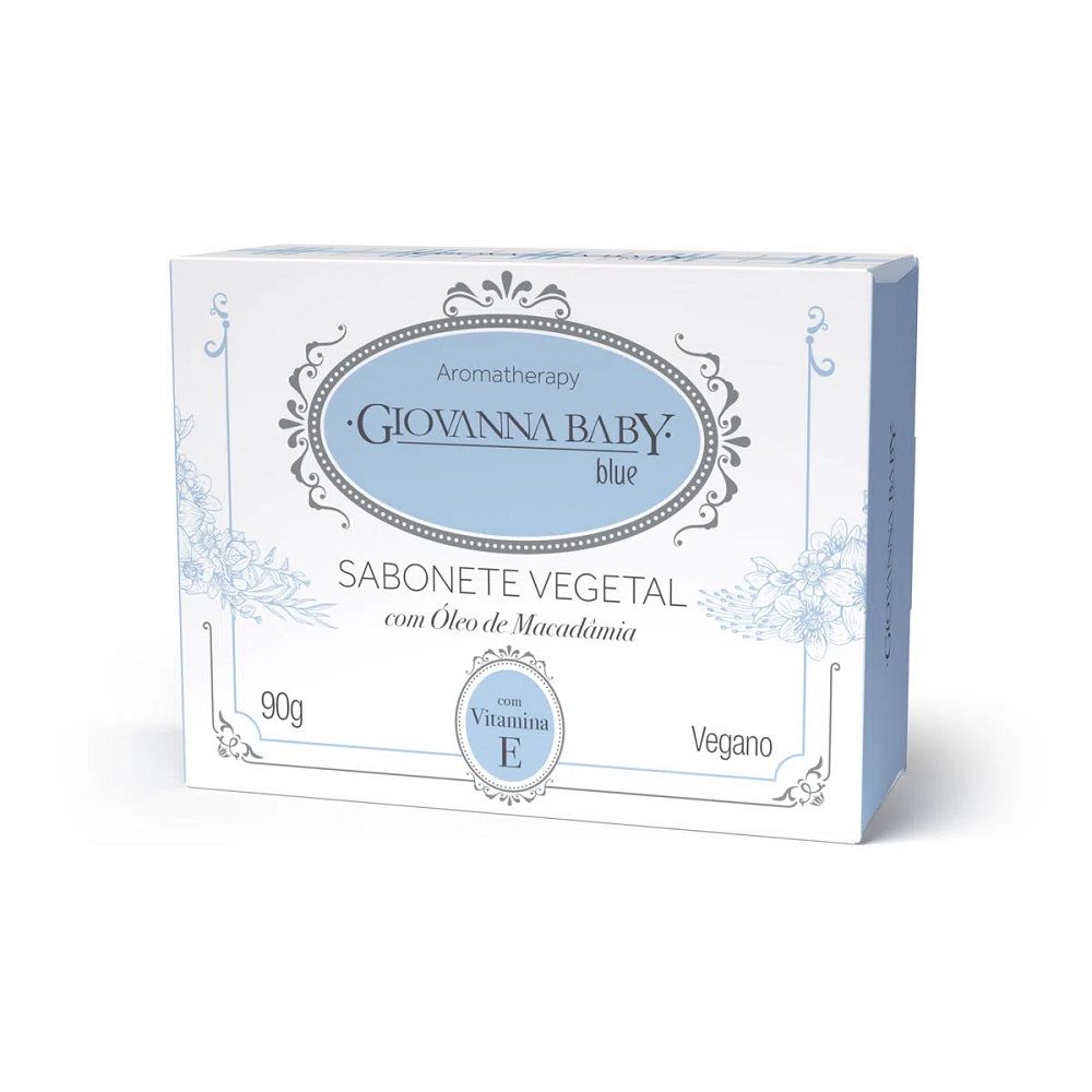 Sabonete em Barra Vegetal Giovanna Baby Blue 90g