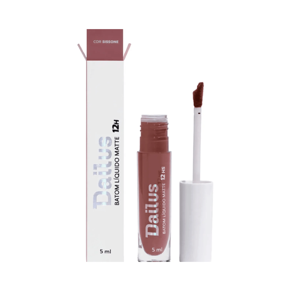Batom Líquido Dailus Matte 12h Sissone 5ml