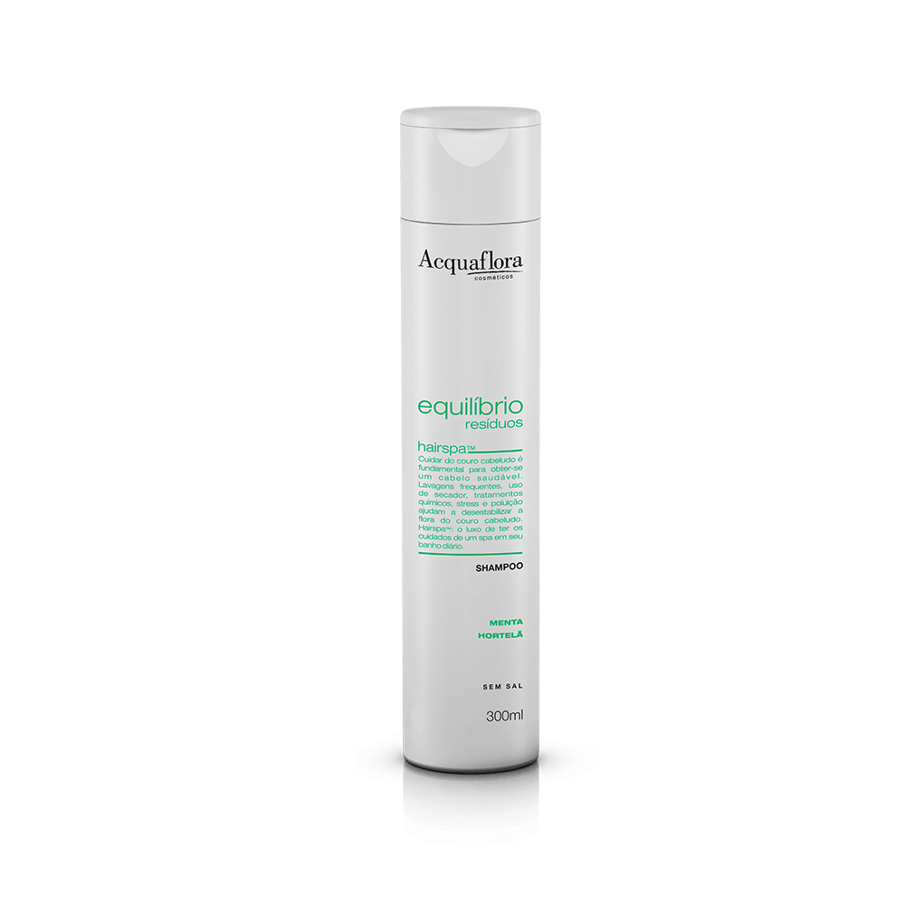Shampoo Acquaflora Equilibrio Resíduos 300ml