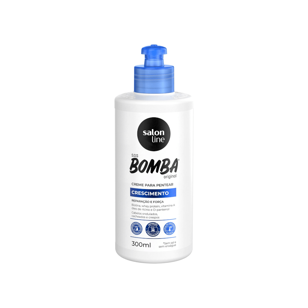 Creme para Pentear Salon Line S.O.S Bomba Original 300ml