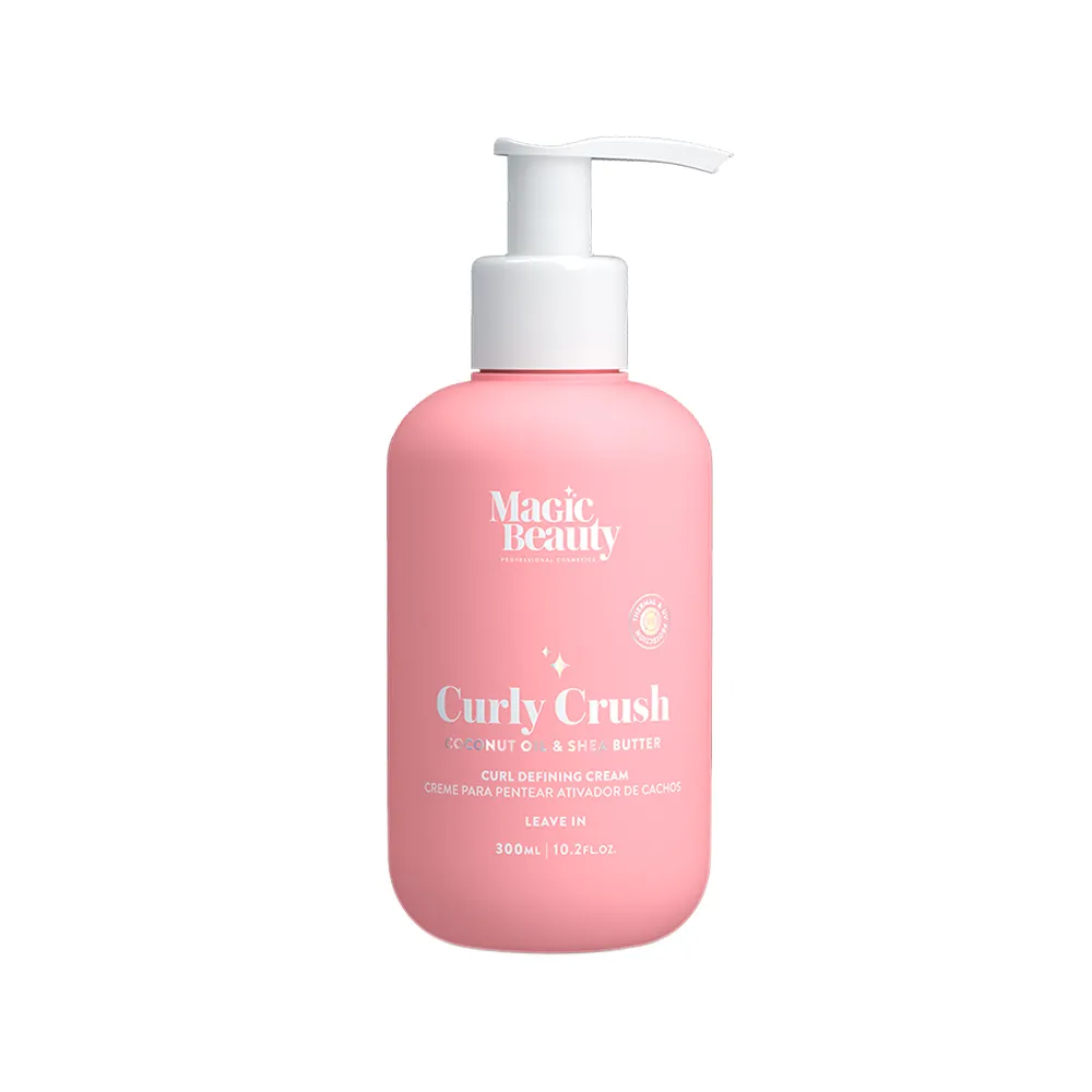 Creme para Pentear e Ativador de Cachos Magic Beauty Curly Crush 300ml