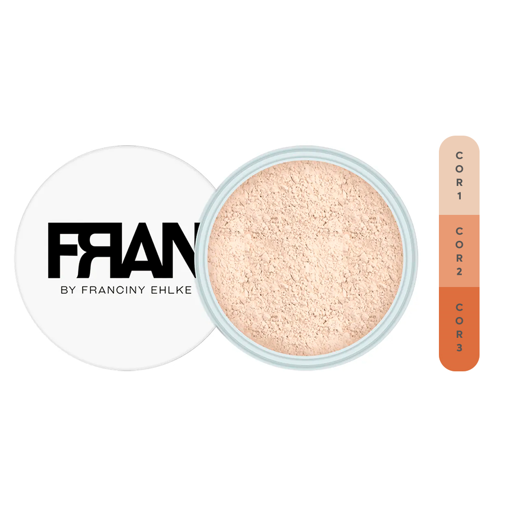 Pó Facial Solto Fran by Franciny Ehlke Plush 15g