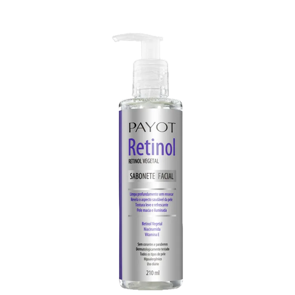 Sabonete Facial Payot Retinol 210ml