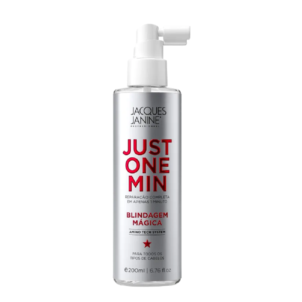 Spray Capilar Jacques Janine Blindagem Mágica Just One Min 200ml