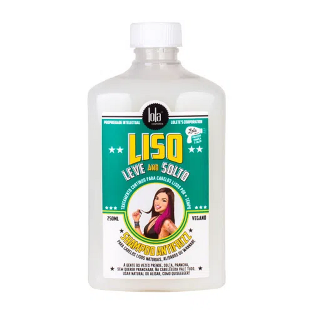 Shampoo Antifrizz Lola From Rio Liso, Leve and Solto 250ml