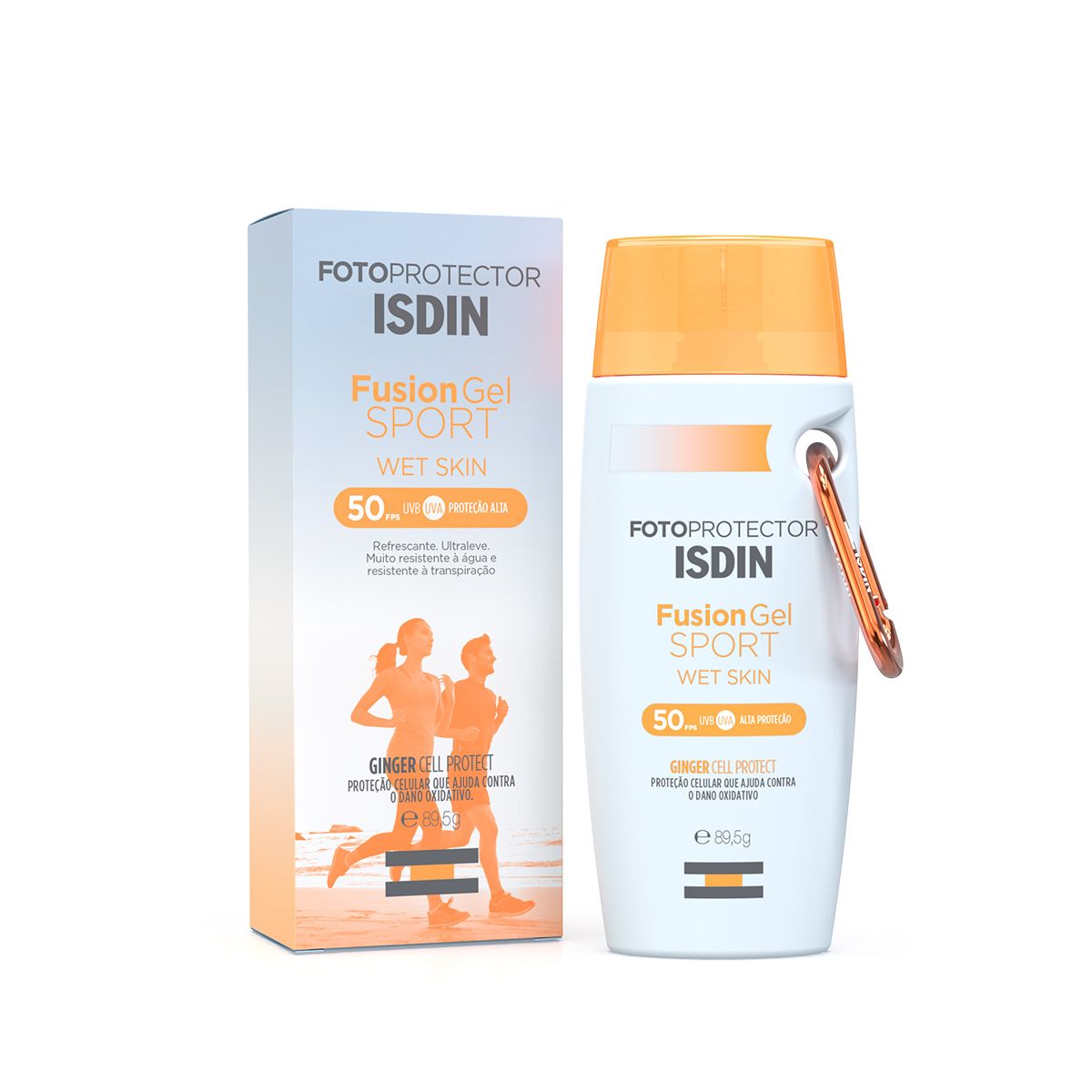 Protetor Solar Corporal Isdin Fotoprotector Fusion Gel Sport FPS50 89,5g