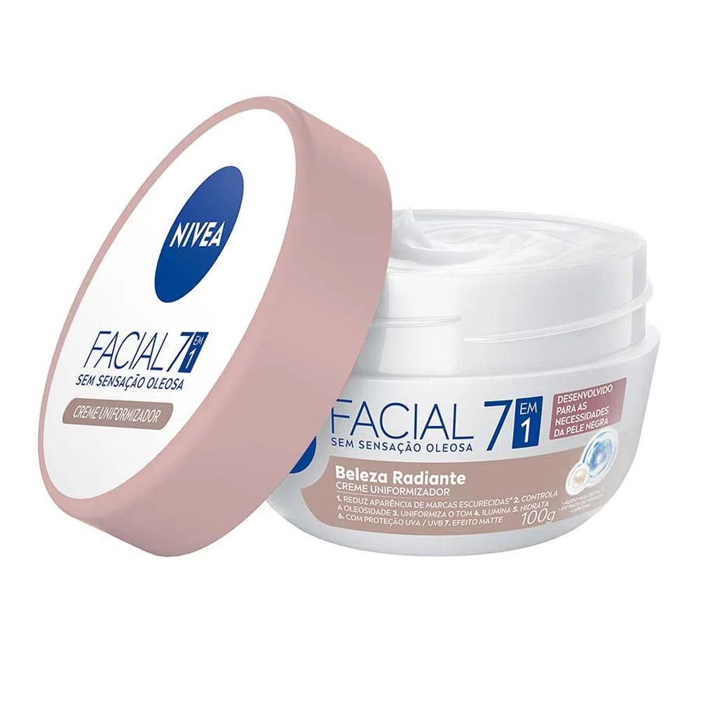 Hidratante Facial Nivea Beleza Radiante 7 em 1 100g