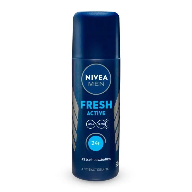 Desodorante Spray Masculino Nivea Men Fresh Active 90ml