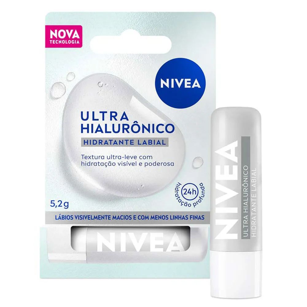 Hidratante Labial Nivea Ultra Hialurônico 5.2g