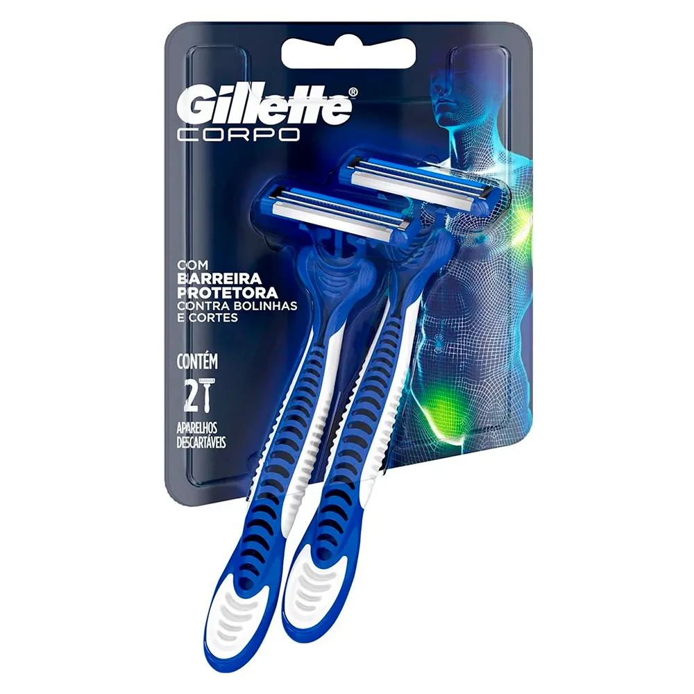 Aparelho para Depilação Gillette Corpo 2 Unidades