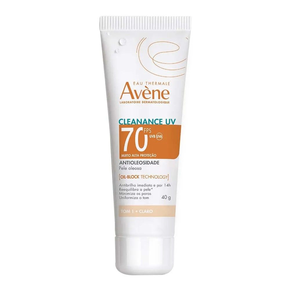 Protetor Solar Facial Avéne Cleanance UV FPS70 40g
