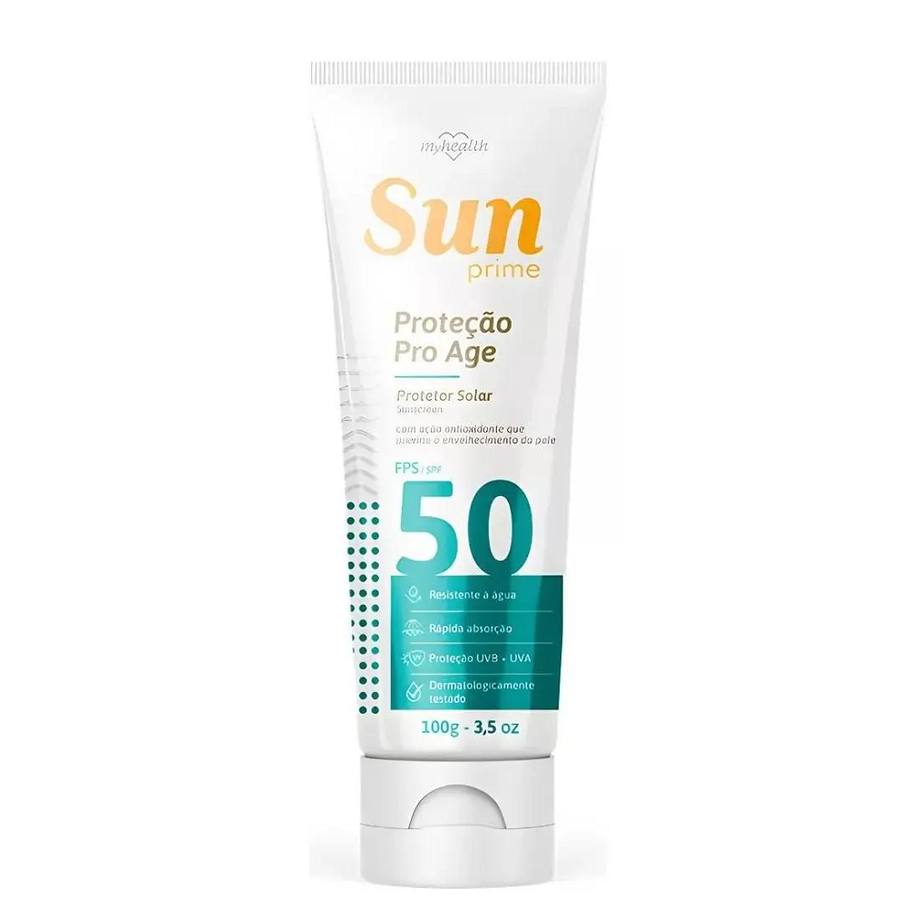 Protetor Solar em Loção My Health Sun Prime FPS50 100g