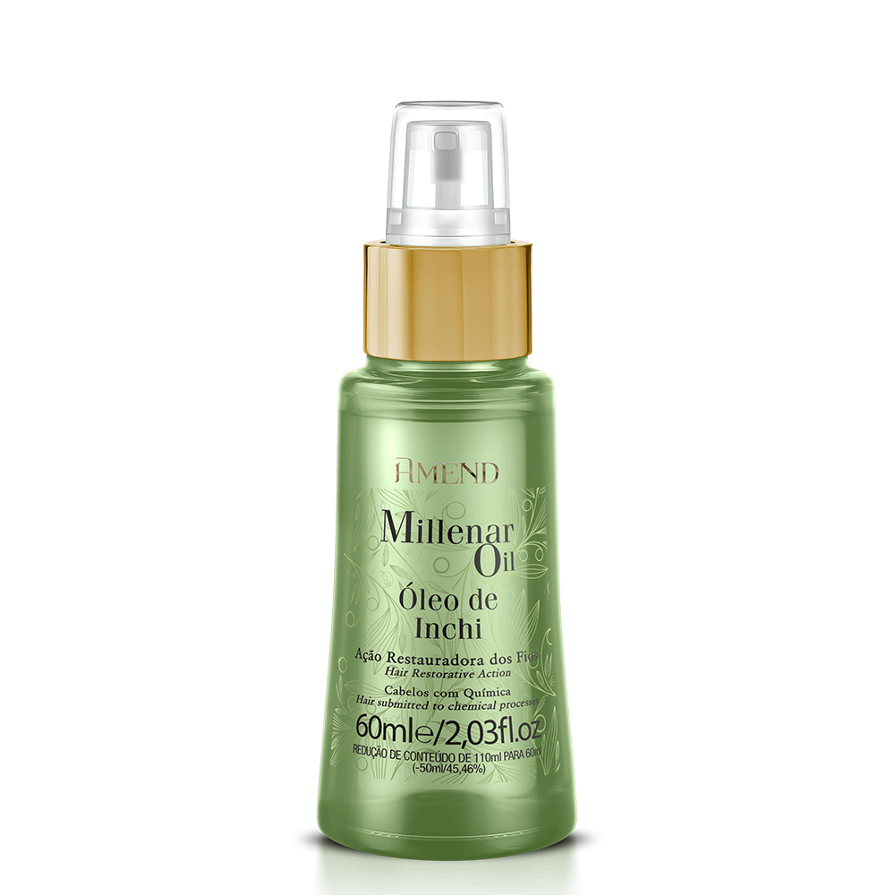 Óleo De Inchi Amend Millenar Oil 60ml