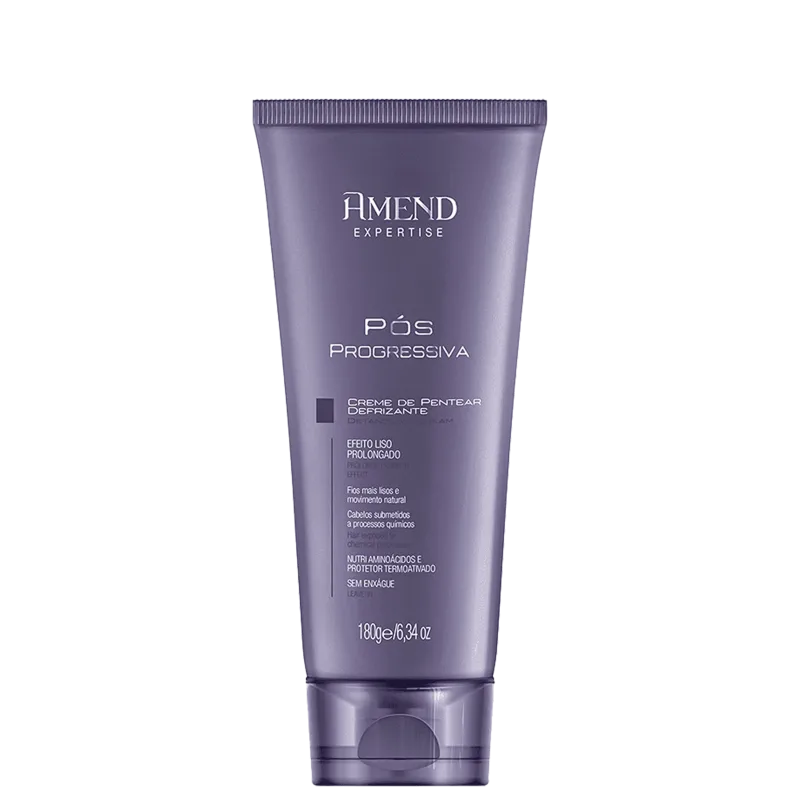 Creme De Pentear Defrizante Amend Expertise Pós Progressiva 180g