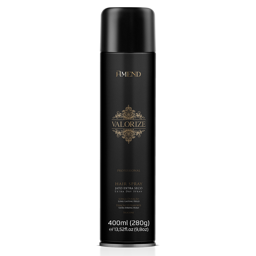 Spray Fixador Capilar Amend Valorize Ultra Forte 400ml