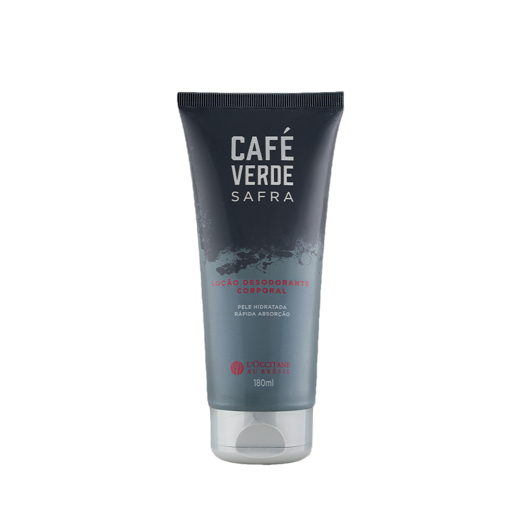 Loção Desodorante Corporal L'Occitane au Brésil Café Verde Safra 180ml