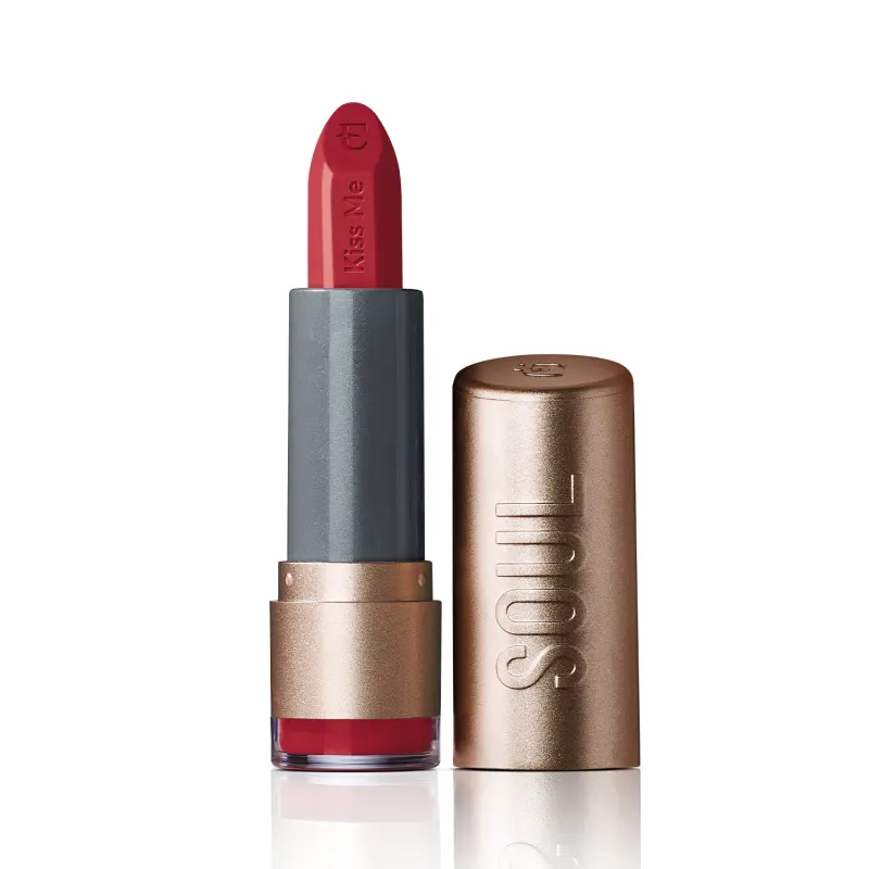 Batom Hidratante Eudora Soul Kiss Me Bordô Look do Dia 3,7g