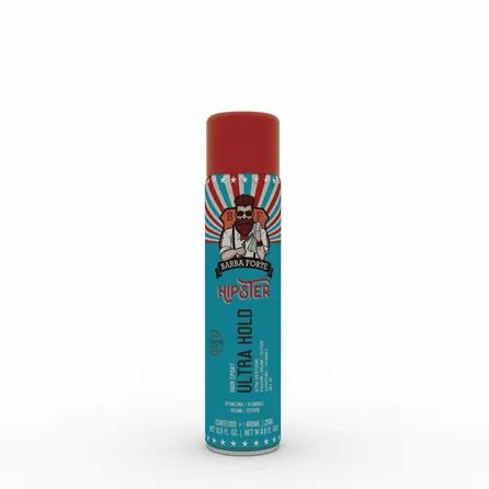 Hair Spray Ultra Hold Hipster Barba Forte 400ml