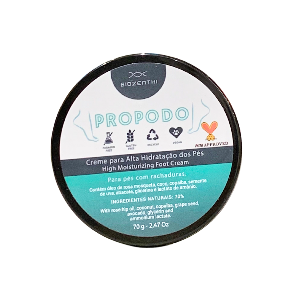 Creme Hidratante Para os Pés Biozenthi Propodo 70g