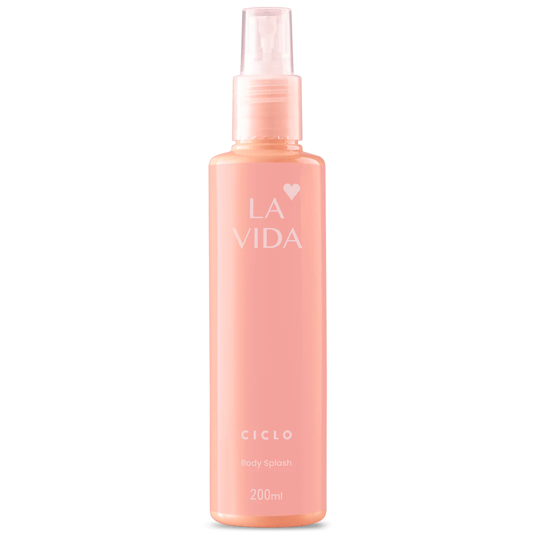 Body Splash Ciclo Cosméticos La Vida 200ml