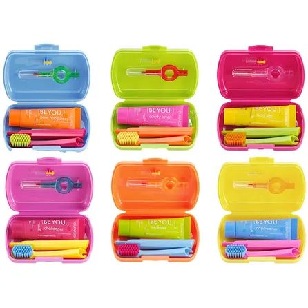 Kit Viagem Curaprox Travel Set Brazil (Cores Sortidas)