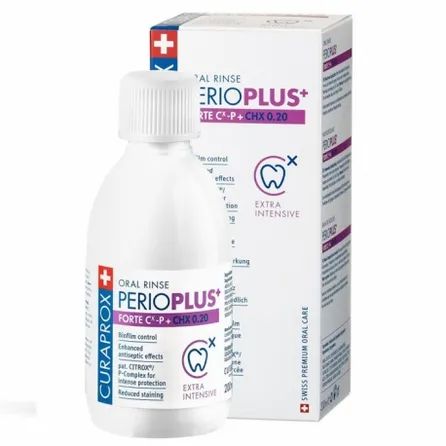 Enxaguante Bucal Curaprox Perio Plus Forte 200ml